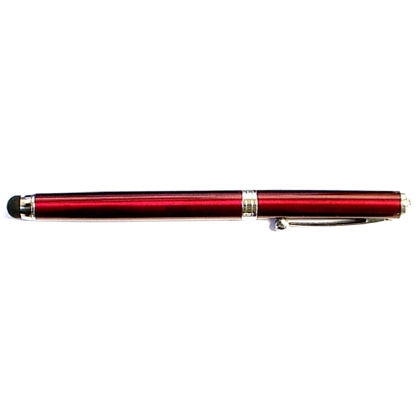 Metal Pen with laser pointer / LED and stylus - Image 5