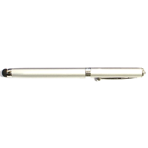 Metal Pen with laser pointer / LED and stylus - Image 8