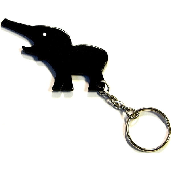 Metal Elephant Shape Bottle Opener with Key Holder - Image 3