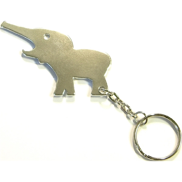 Metal Elephant Shape Bottle Opener with Key Holder - Image 4