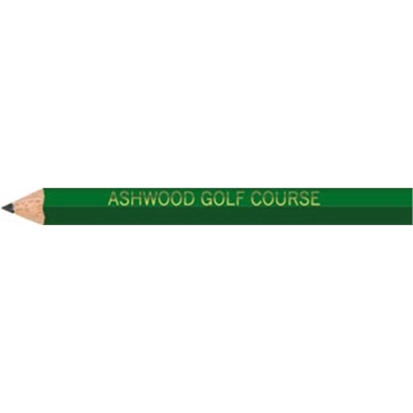 GolfGreen Hexagon Golf Pencils
