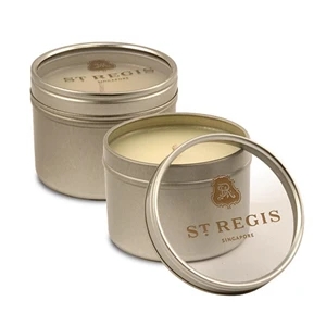 4 oz. Clear Window Soy Travel Tin Candle