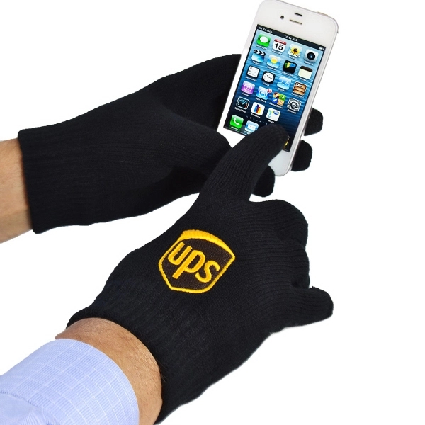 TOUCHSCREEN MENS TEXTING GLOVES - Image 1