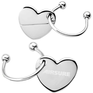 Heart U Keychain Key Holder