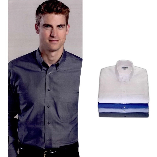 Men's Long Sleeve Dress Shirt with Pocket
