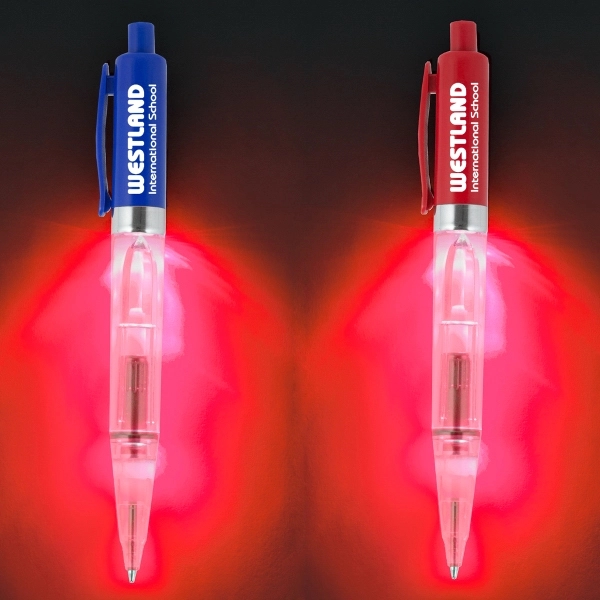 Loma Light Up Pen with RED Color LED Light - Image 2