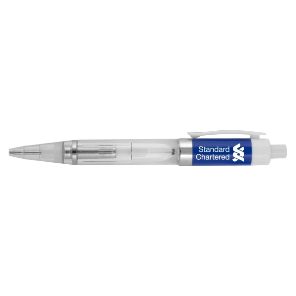 Reyes Light Up Pen with White Color LED Light - Image 5