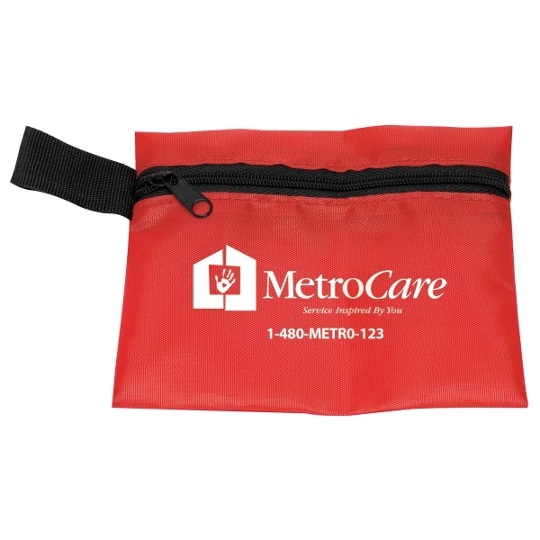 Riverside 13 Piece First Aid Kit In Zipper Pouch - Image 2