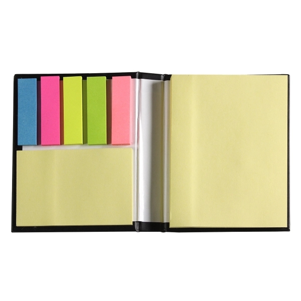 Full Size Sticky Notes and Flags Notepad Notebook - Image 4