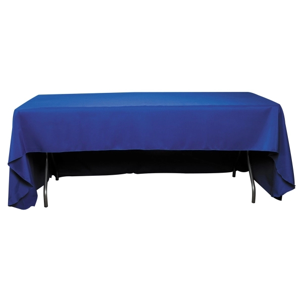 3-Sided Economy 8 ft Table Cloth & Covers (PhotoImage Full - Image 3