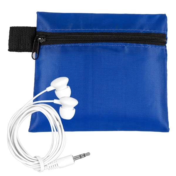 ZipTune Mobile Tech Earbud Kit in Zipper Pouch - Image 6
