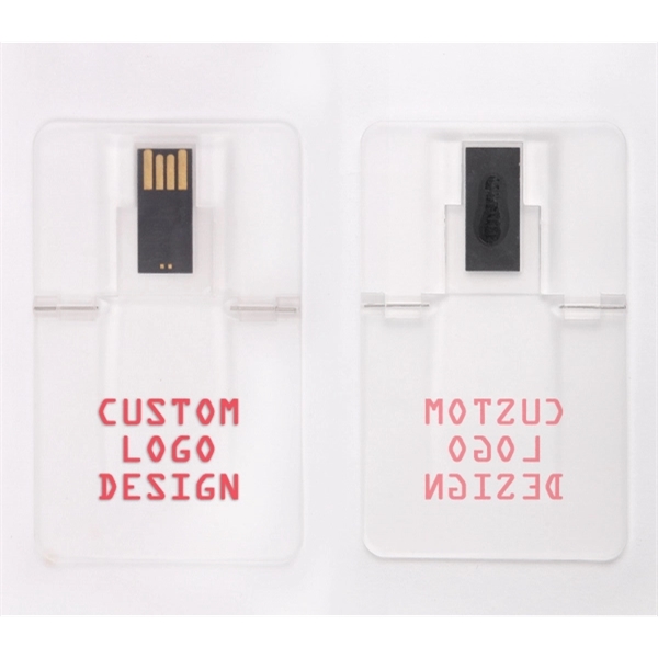 AP Thumb and Transparent Style USB 2.0 Flash Drive - Image 3