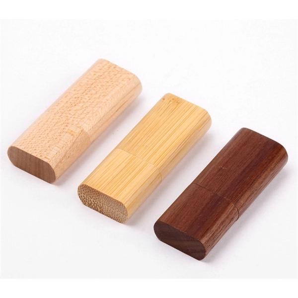 AP Wooden Style USB 2.0 with Snug Cap - Image 2