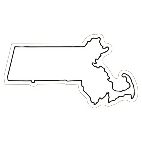 Massachusetts State Magnet - Image 2