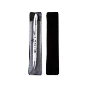 Clear Velvet  Single Pen Pouch