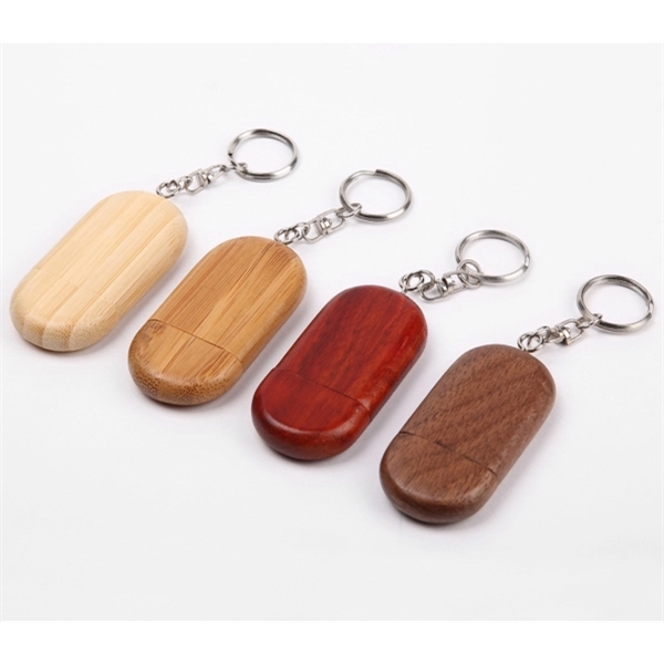 Wooden Key Chain Drive - Image 3