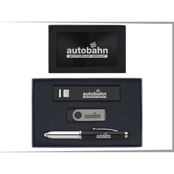 Gift Set with: 2600mAh Powerbank, 8GB USB, & 3 in 1 Stylus - Image 3