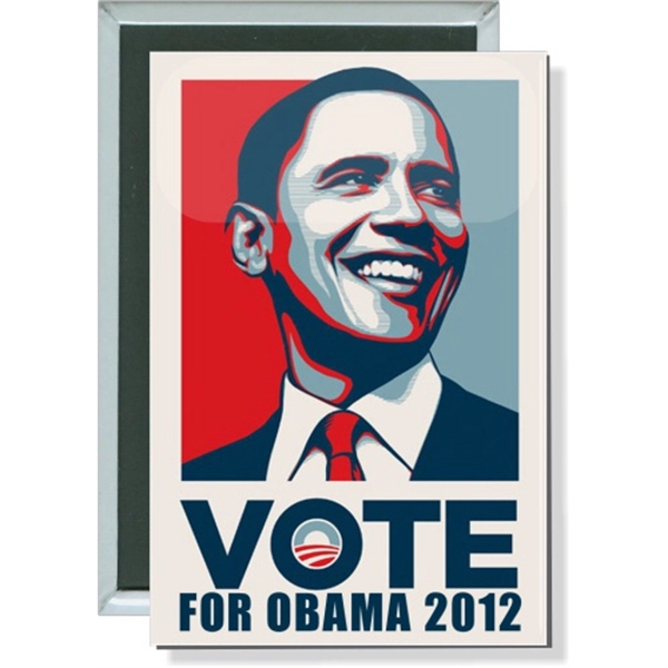 Vote for Obama, 2012 Political Button