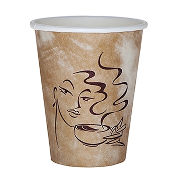 8 oz Paper Hot Cup - Flexographic Printing