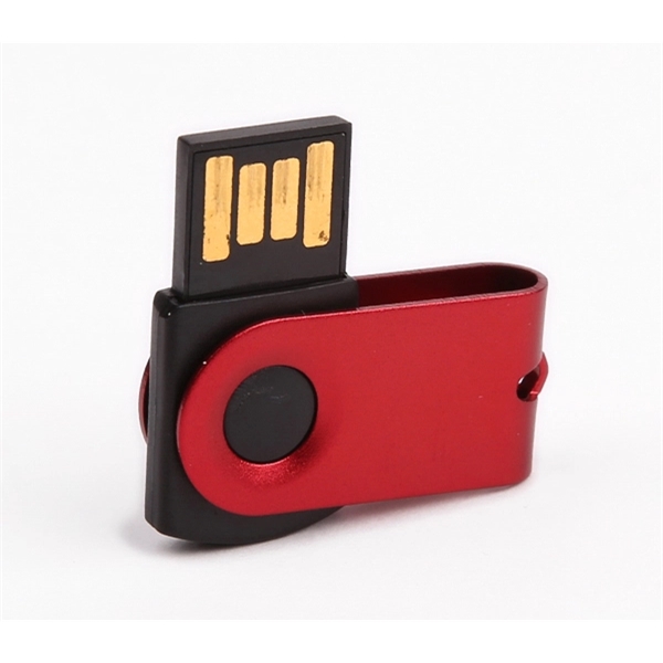 AP Mini Exposed Swivel USB Flash Drive - Image 1