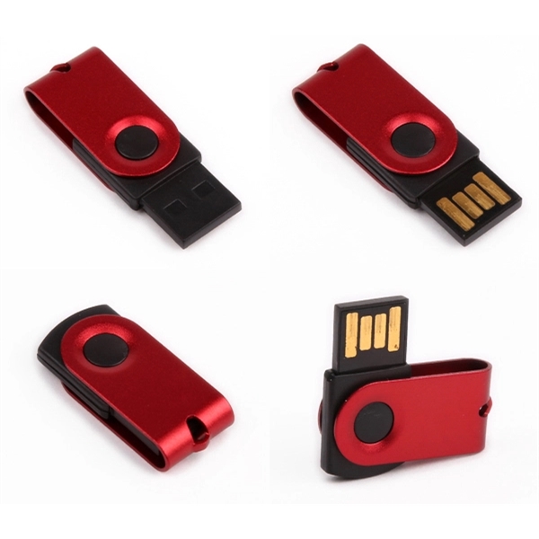 AP Mini Exposed Swivel USB Flash Drive - Image 3