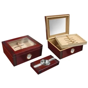 The Sovereign Humidor Cigar Gift Set