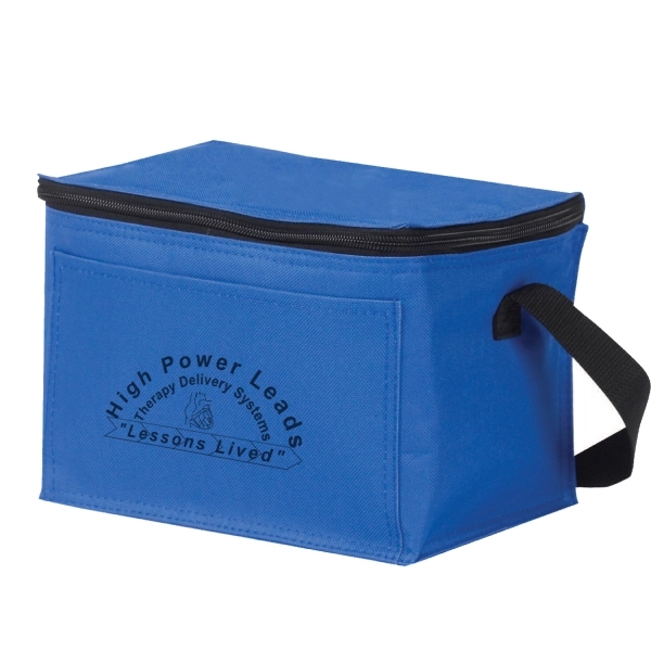 Poly 6 Can Lunch Cooler Bag - Image 4