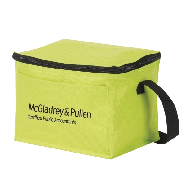 Poly 6 Can Lunch Cooler Bag - Image 6