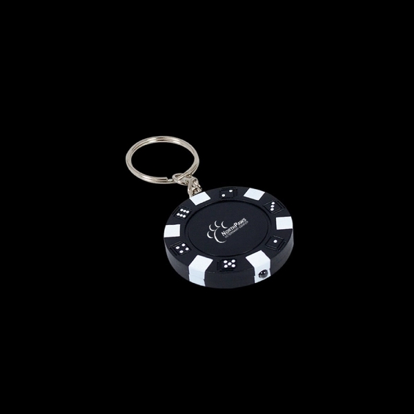 Poker Chip Keychain Flashlight - Image 4