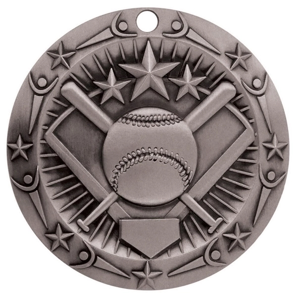 3'' World Class Softball Medallion - Image 3