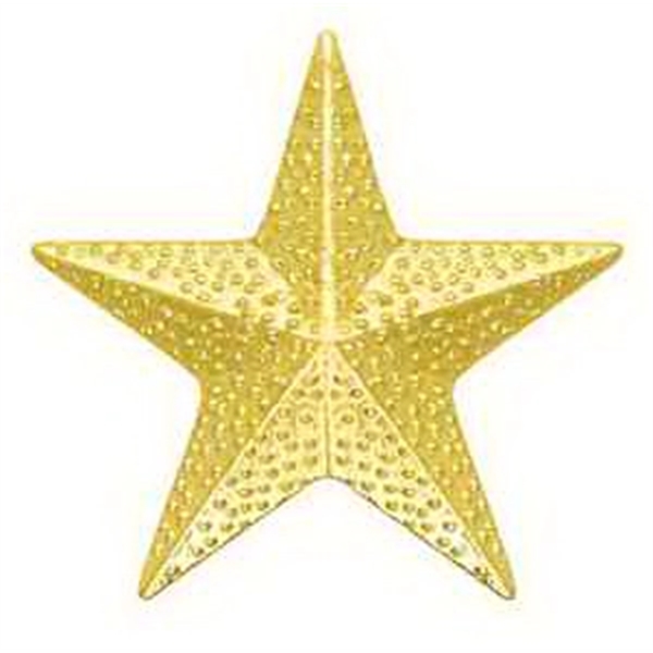 Star Chenille Lapel Pin - Image 2