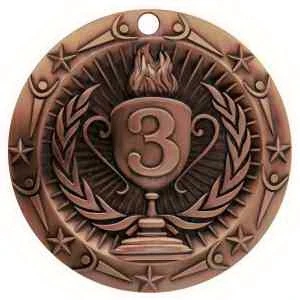 3'' World Class Medallion 3rd Place