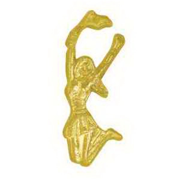 Cheerleader Chenille Lapel Pin - Image 1