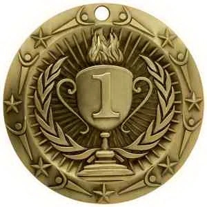 3'' World Class Medallion 1st Place
