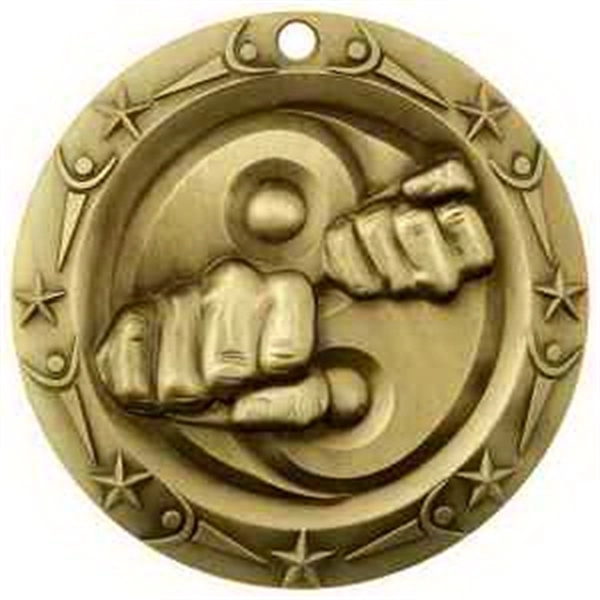 3'' World Class Martial Arts Medallion - Image 2
