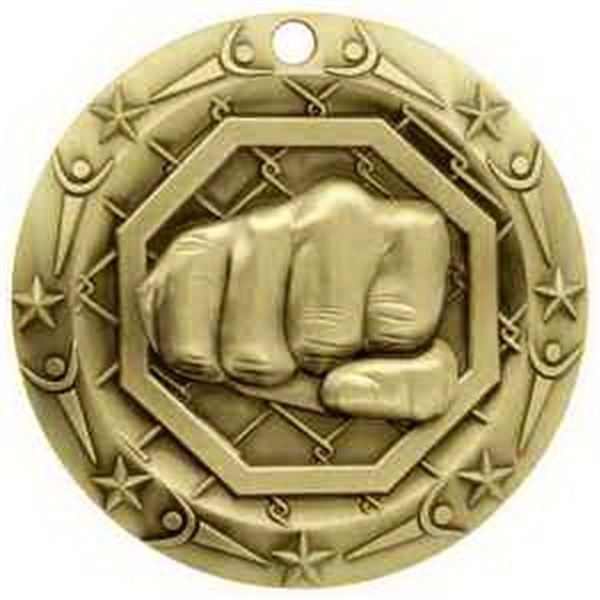 3'' World Class MMA Medallion - Image 2