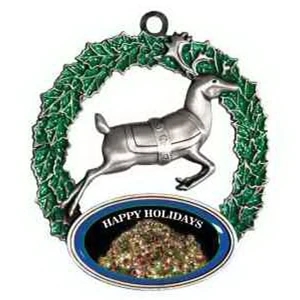 Express  Vibraprint Reindeer Holiday Ornament