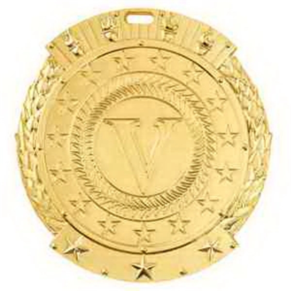 2 3/4'' Express  VibraprintVictory Sport Insert Medallion - Image 2