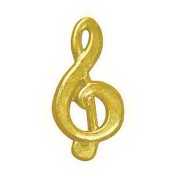 Music Symbol Chenille Lapel Pin - Image 1