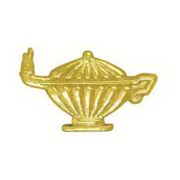 Lamp Of Knowledge Chenille Lapel Pin - Image 1