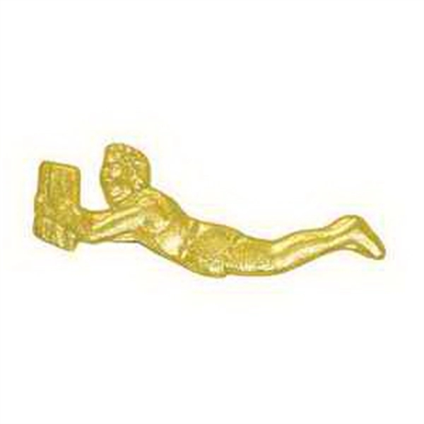 Male Gymnast Chenille Lapel Pin - Image 1