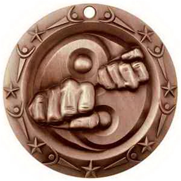 3'' World Class Martial Arts Medallion - Image 3