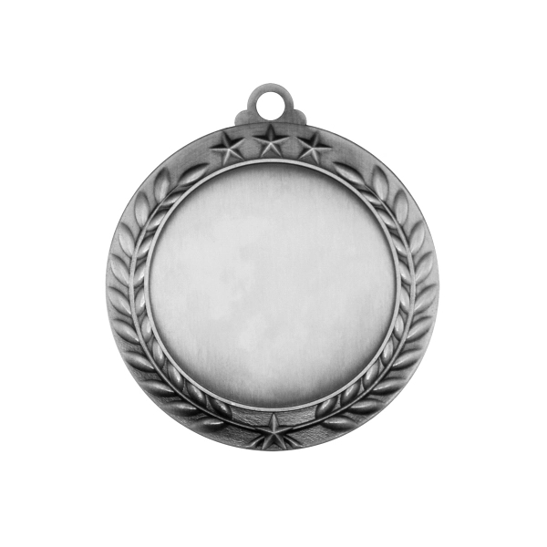 1 3/4'' Express  Vibraprint Wreath Award Medallion - Image 4