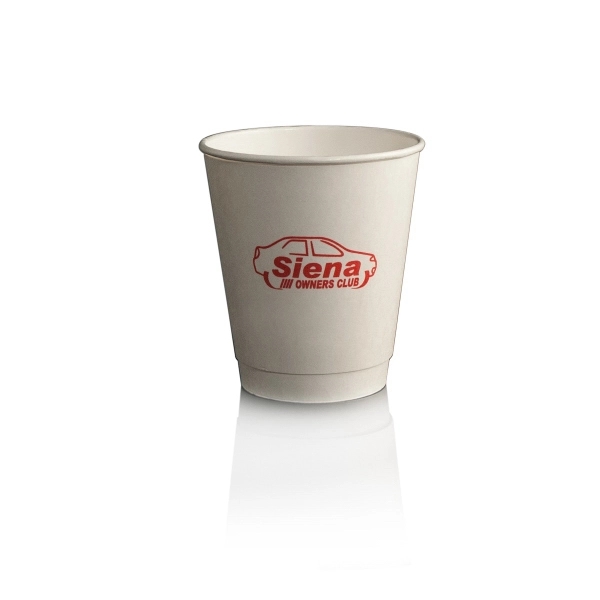 12 oz Insulated Paper Cup - White - Tradition