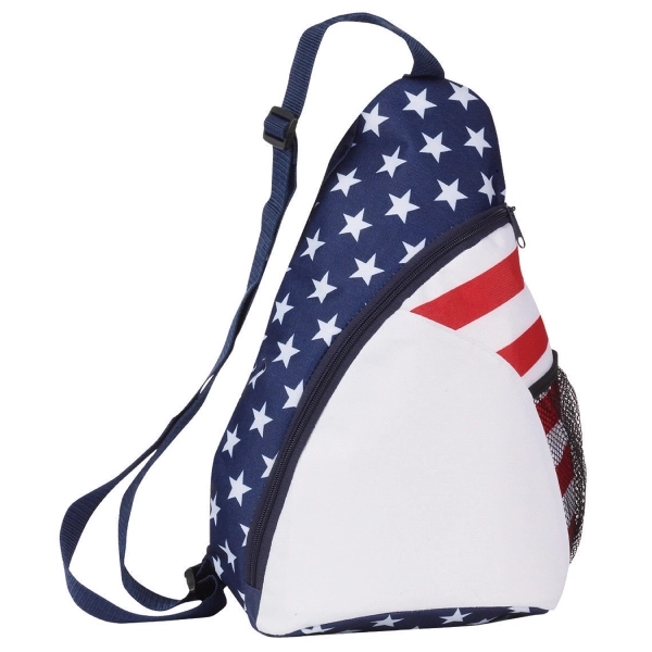 Stars & Stripes Sling Backpack - Image 2