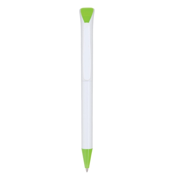 Plastic Twist Action Ballpoint Pen - Image 4