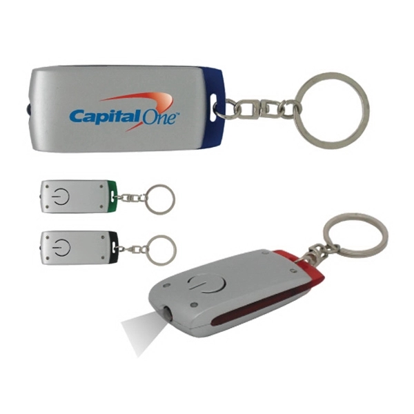 LED light with key chain - Image 1