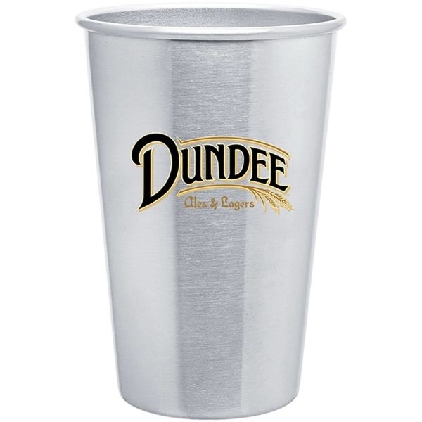 16 oz. Stainless Steel Pint - Image 1