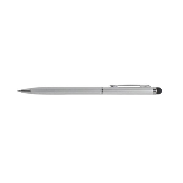 Twist-Action Metal Ballpoint Pen with Stylus - Image 7