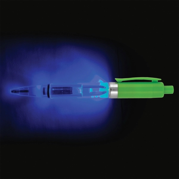 Vicente Light Up Pen with BLUE Color LED Light - Image 6